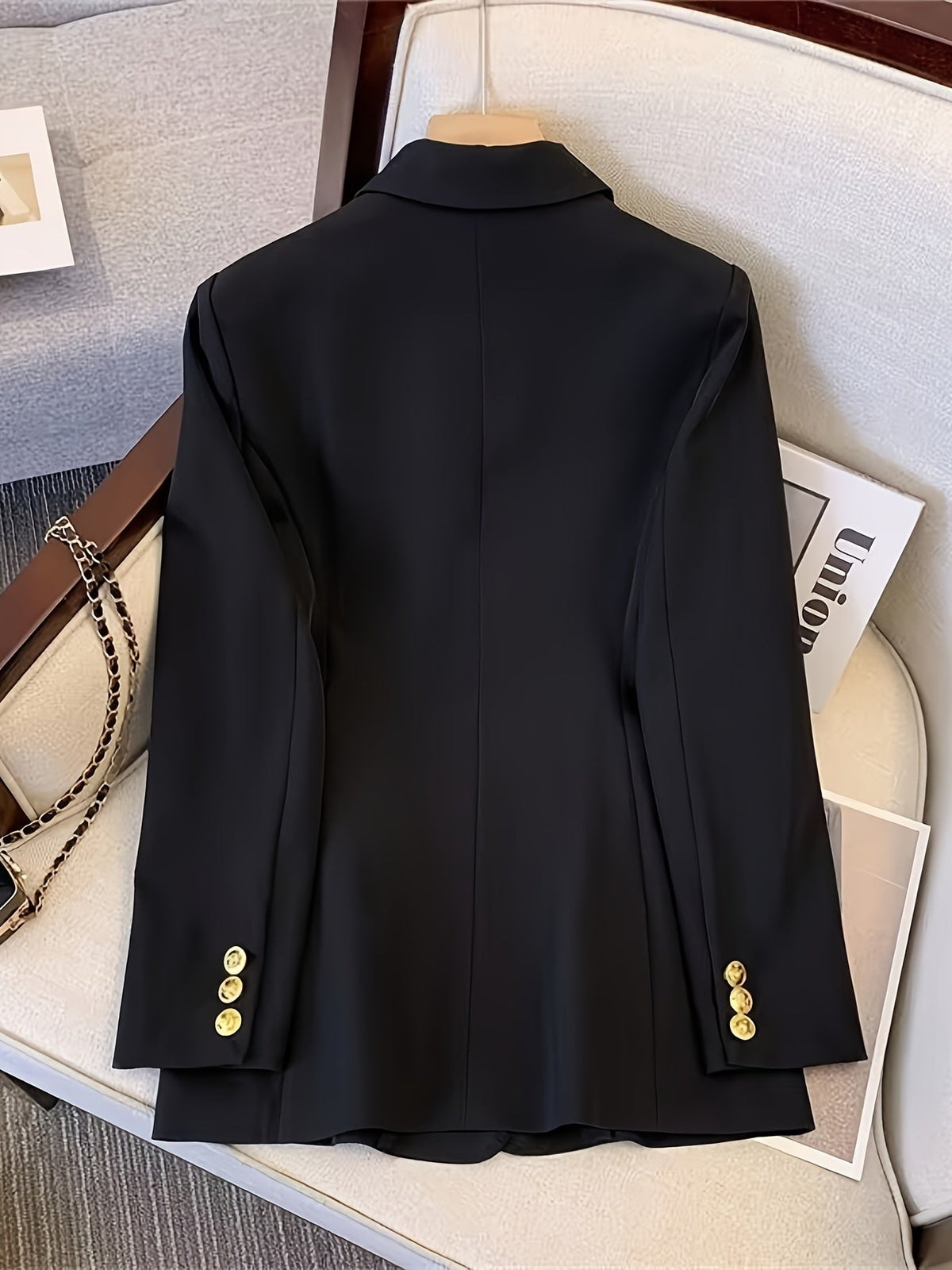 Women's Heavier Weight Double Row Blazer
