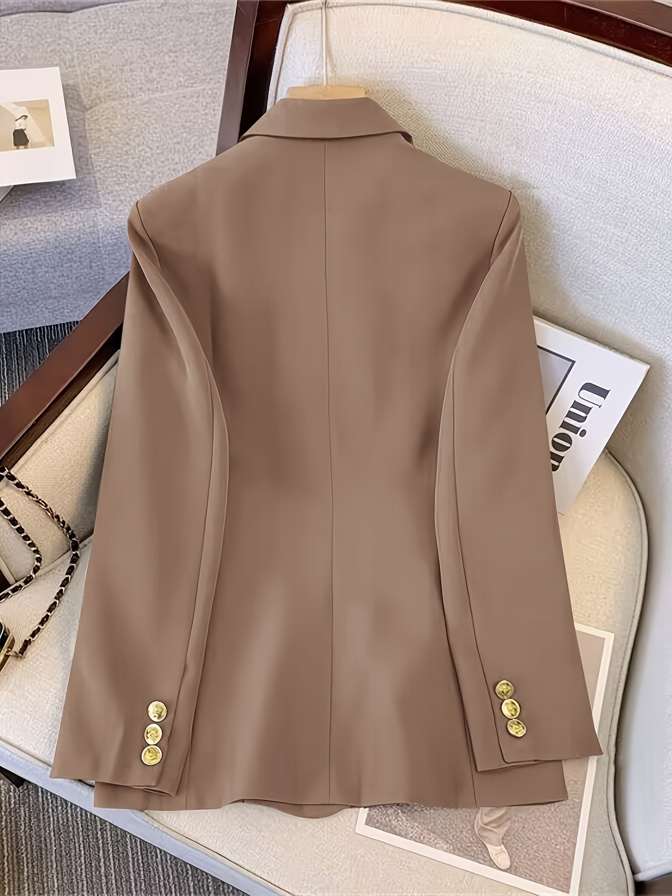 Women's Heavier Weight Double Row Blazer