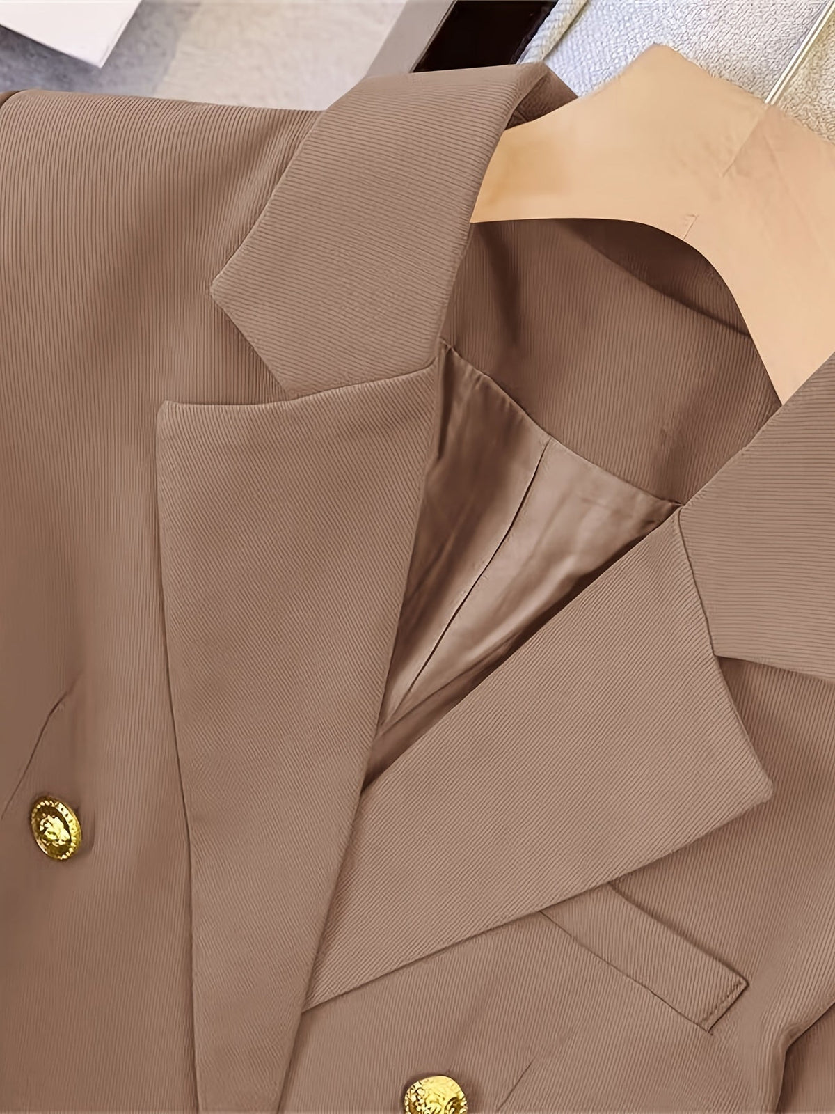 Women's Heavier Weight Double Row Blazer