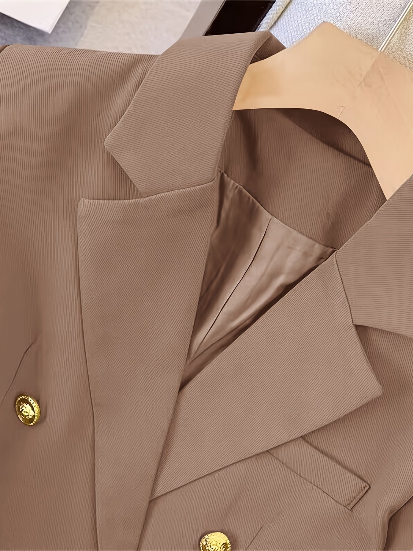 Women's Heavier Weight Double Row Blazer