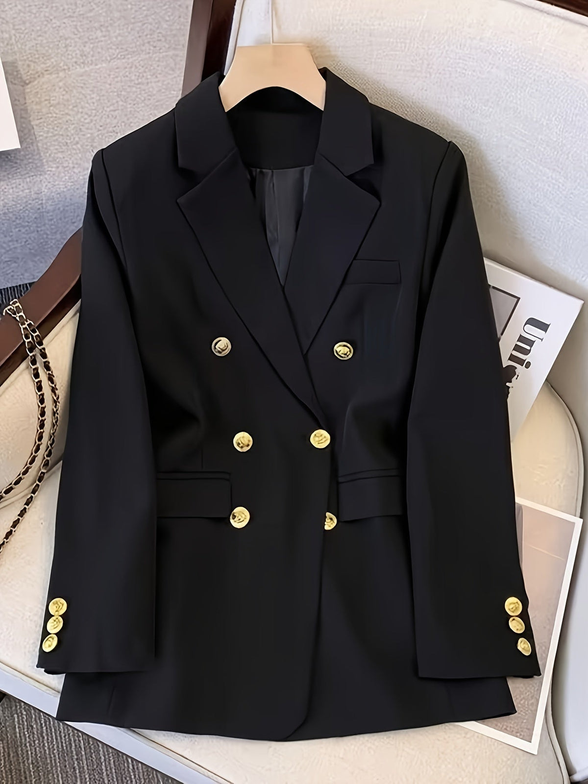 Women's Heavier Weight Double Row Blazer