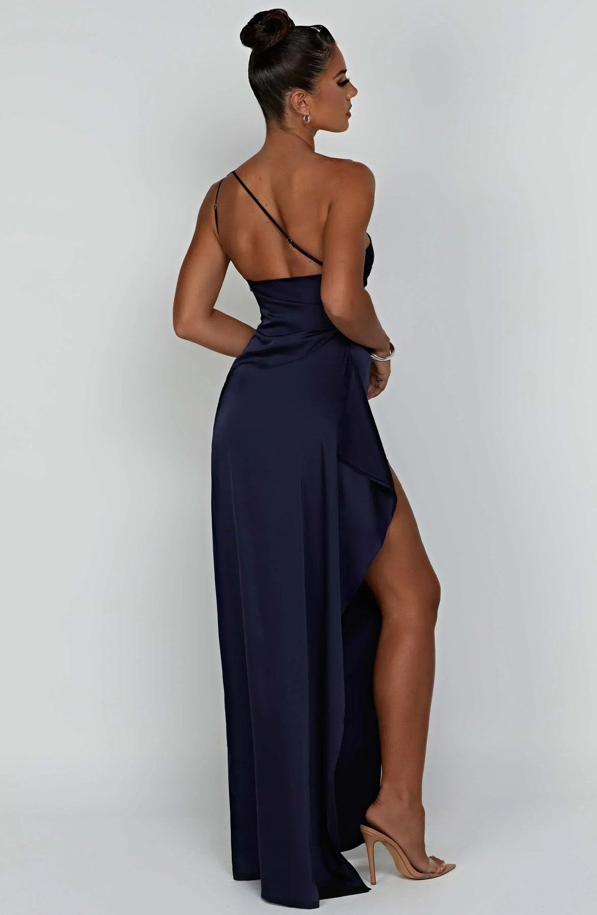 Women's Single Strap Gown in Extended Sizing