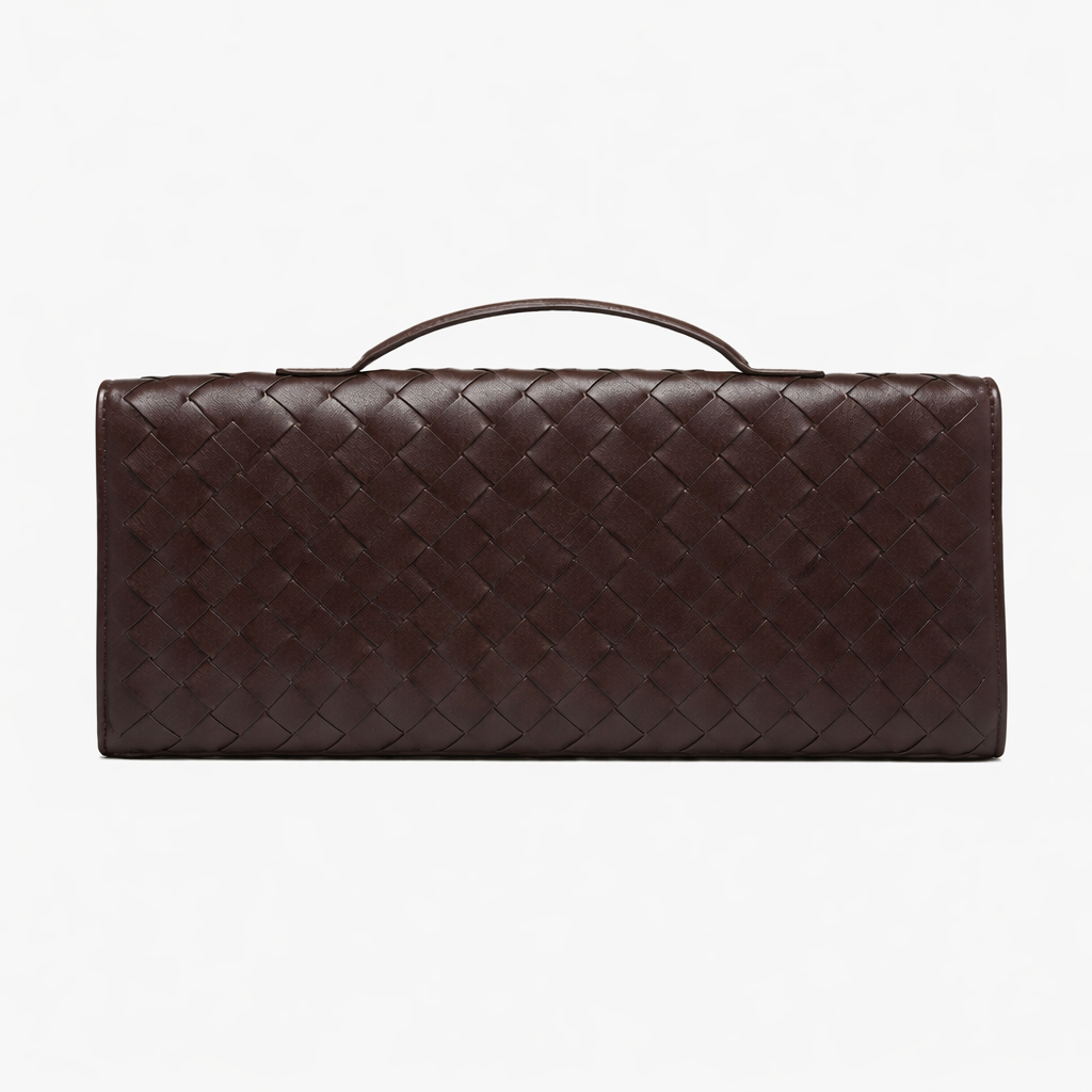 Woven Clutch Bag – Evening Shoulder Bag for Women