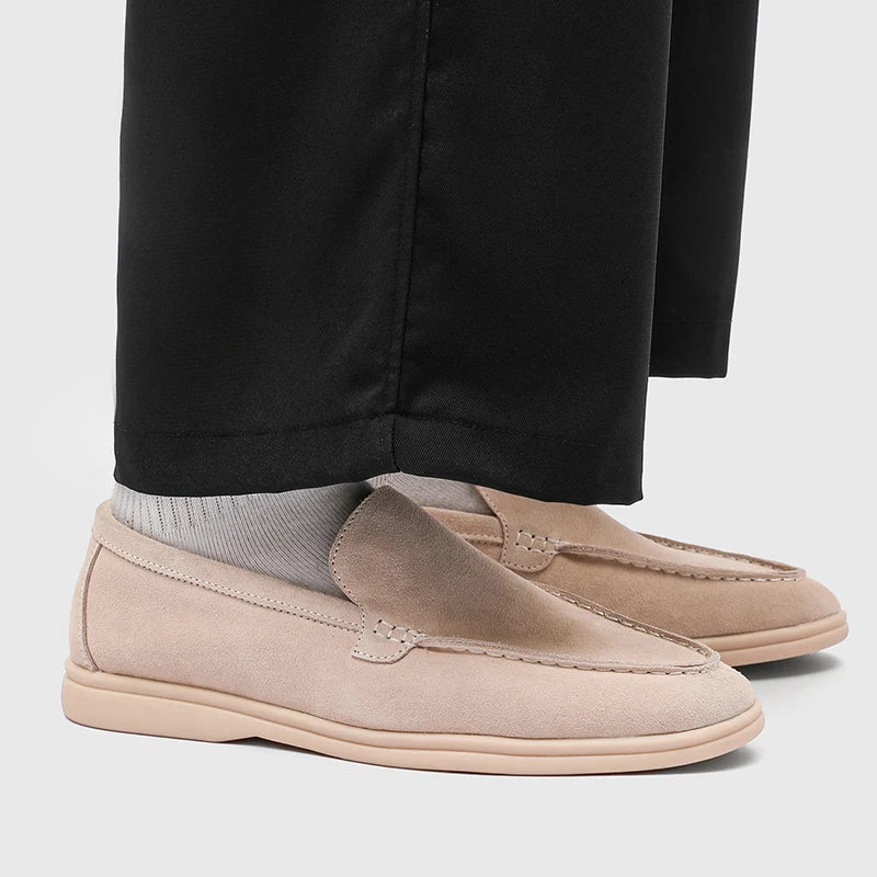 Men’s Suede Loafers – Lightweight Slip On Casual Moccasins