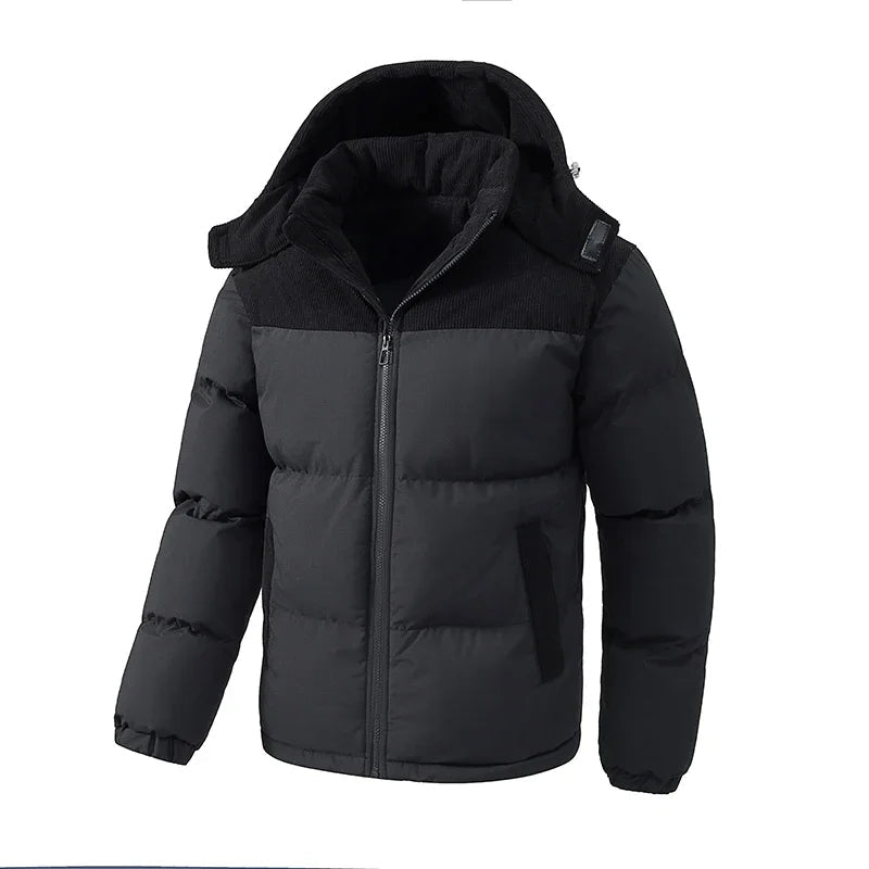 The Chiswick Men's Contrast Panel Puffer Jacket