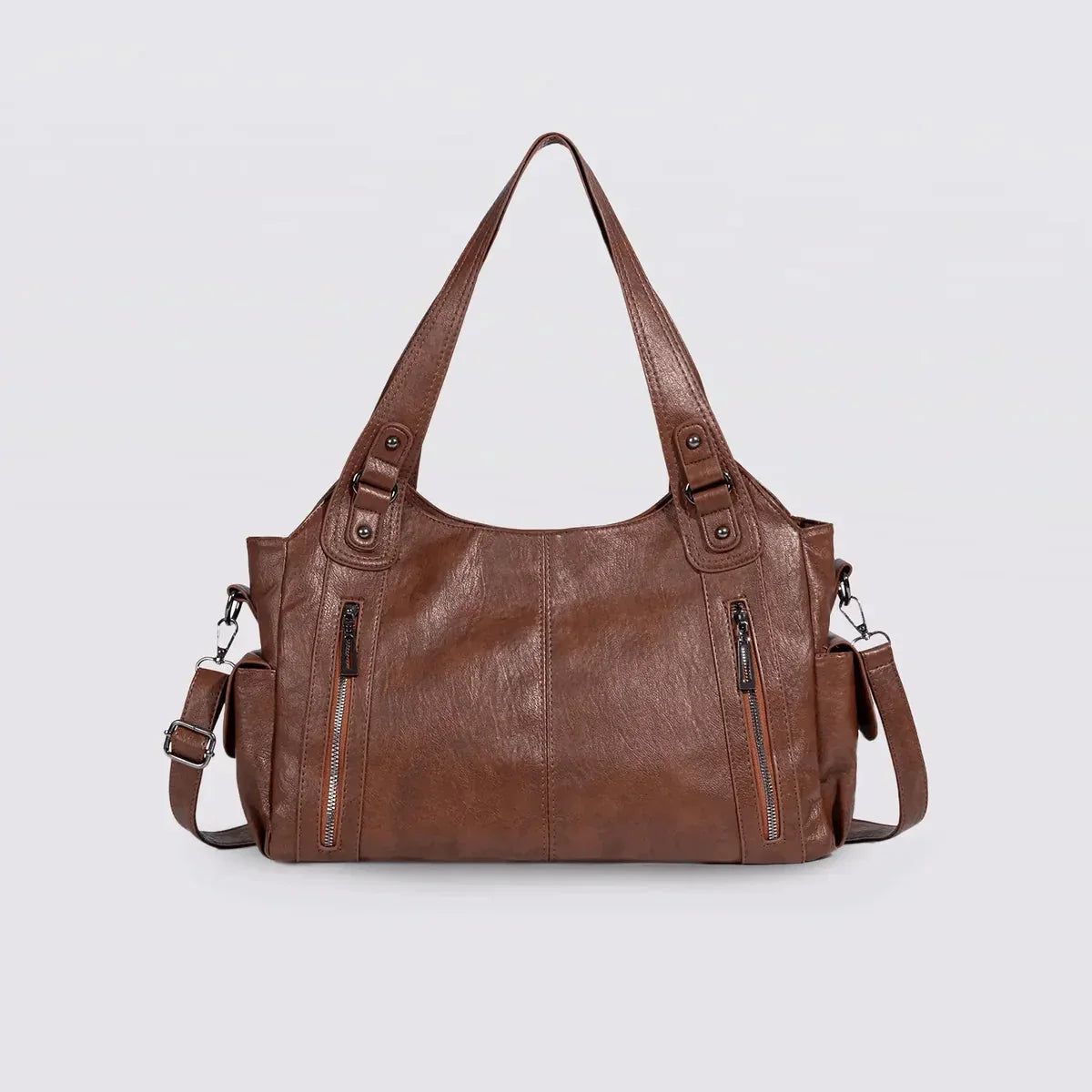 Large Tote Bag – Roomy Vegan Leather Shoulder Bag for Women