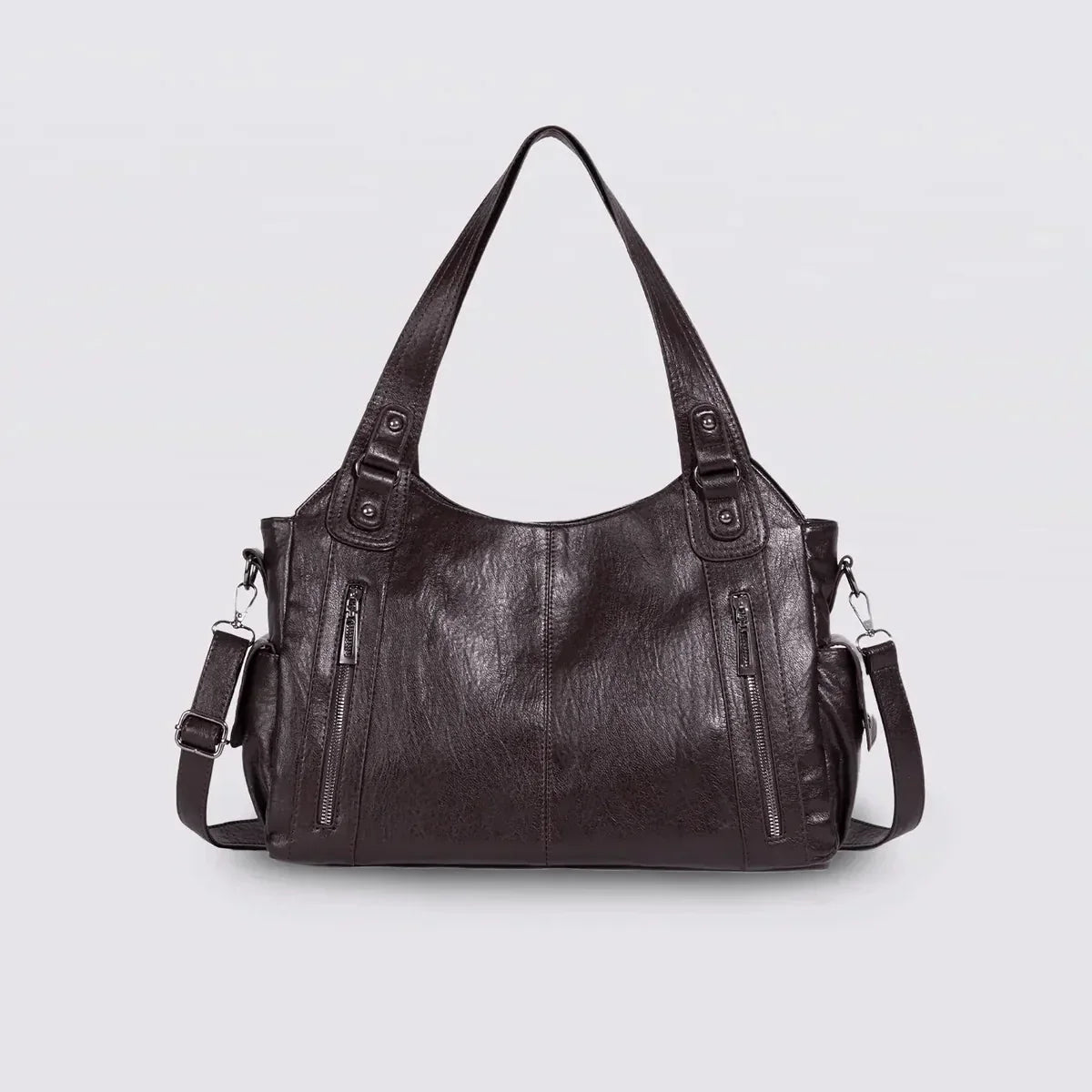 Large Tote Bag – Roomy Vegan Leather Shoulder Bag for Women