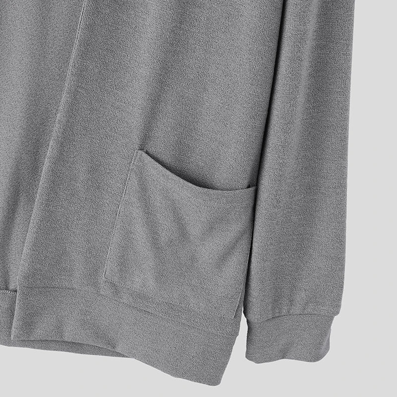 The Bloomsbury Men's Open Front Knit Cardigan