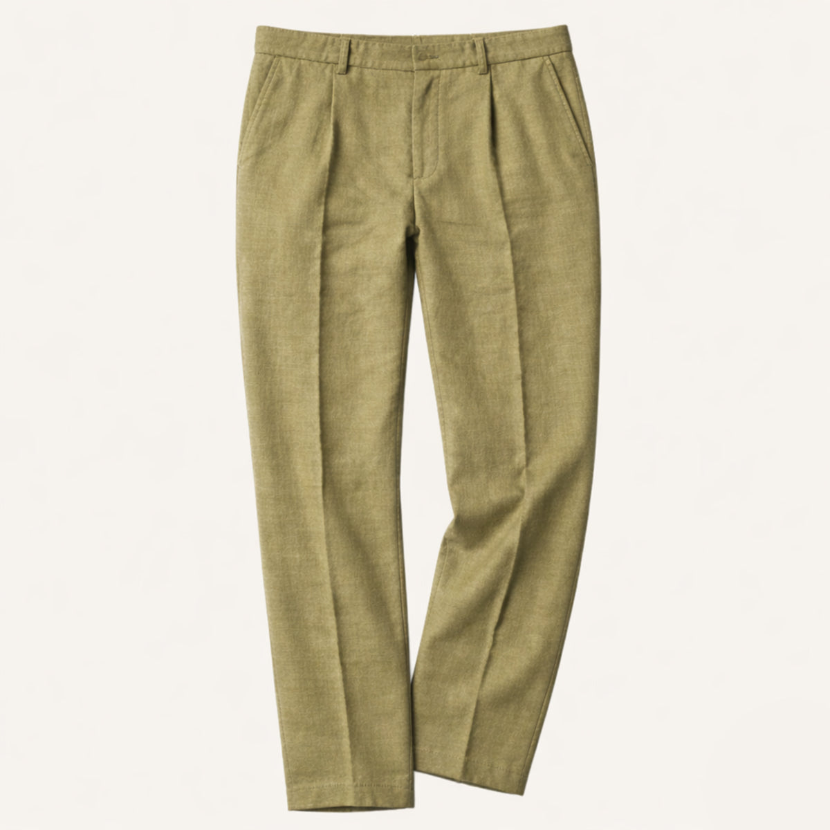 The Portofino Men’s Loose Fit Lightweight Linen Trousers