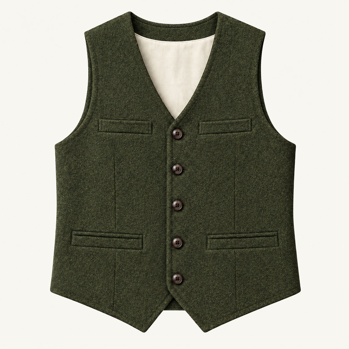 The St. Andrews Men's Elegant Button Up Vintage Waistcoat