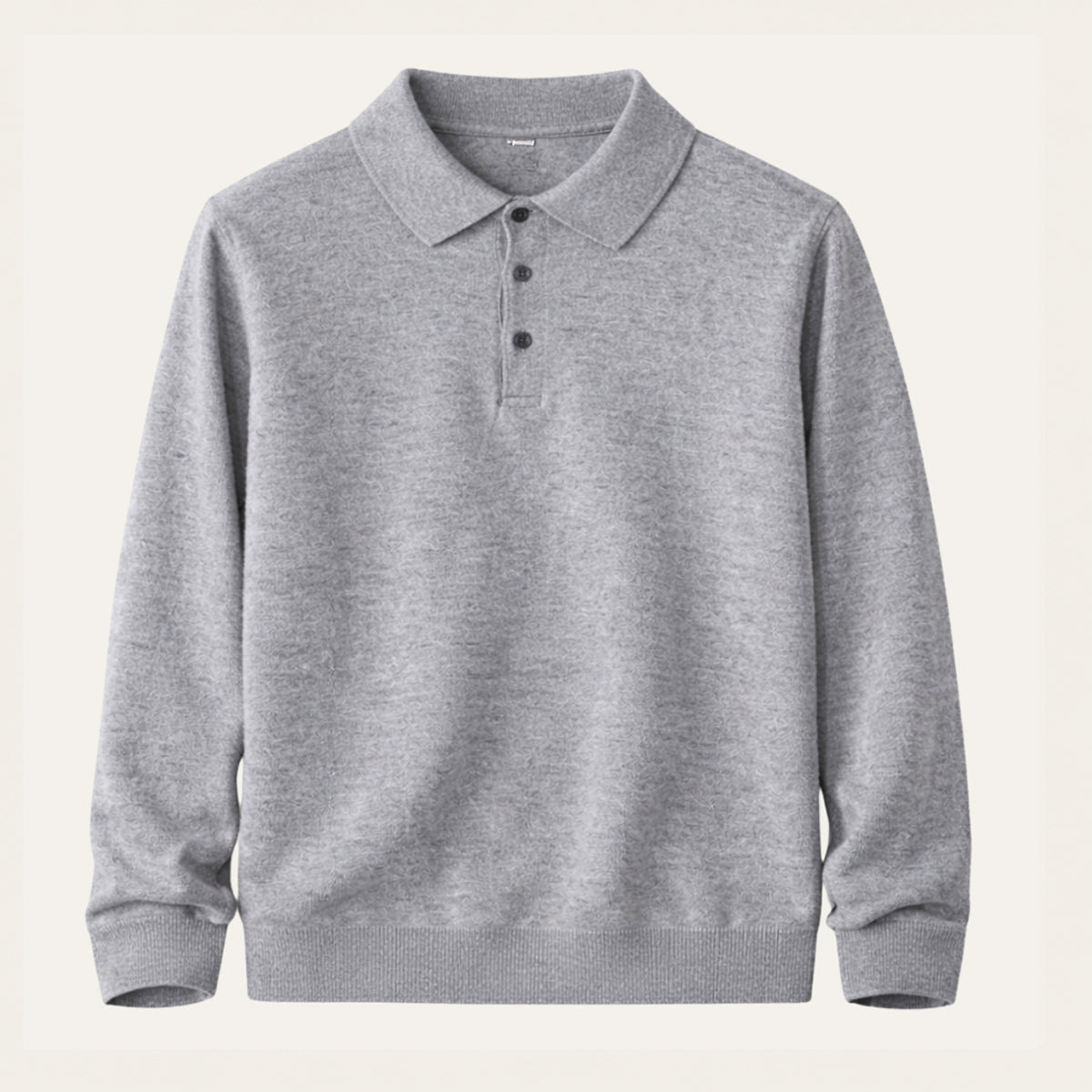Men’s Merino Wool Knit Smart Trendy Polo Jumper