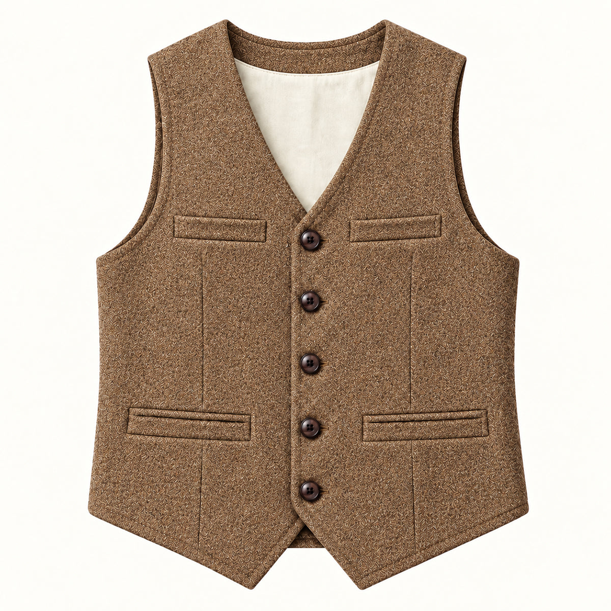 The St. Andrews Men's Elegant Button Up Vintage Waistcoat