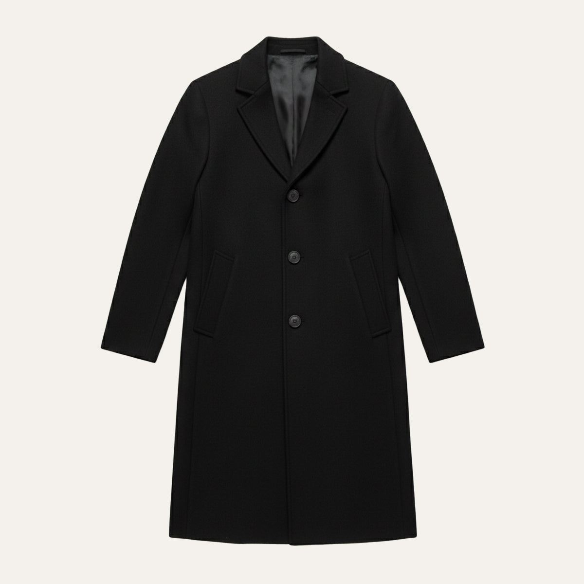 The Belmont Men’s Elegant Classic Wool Overcoat