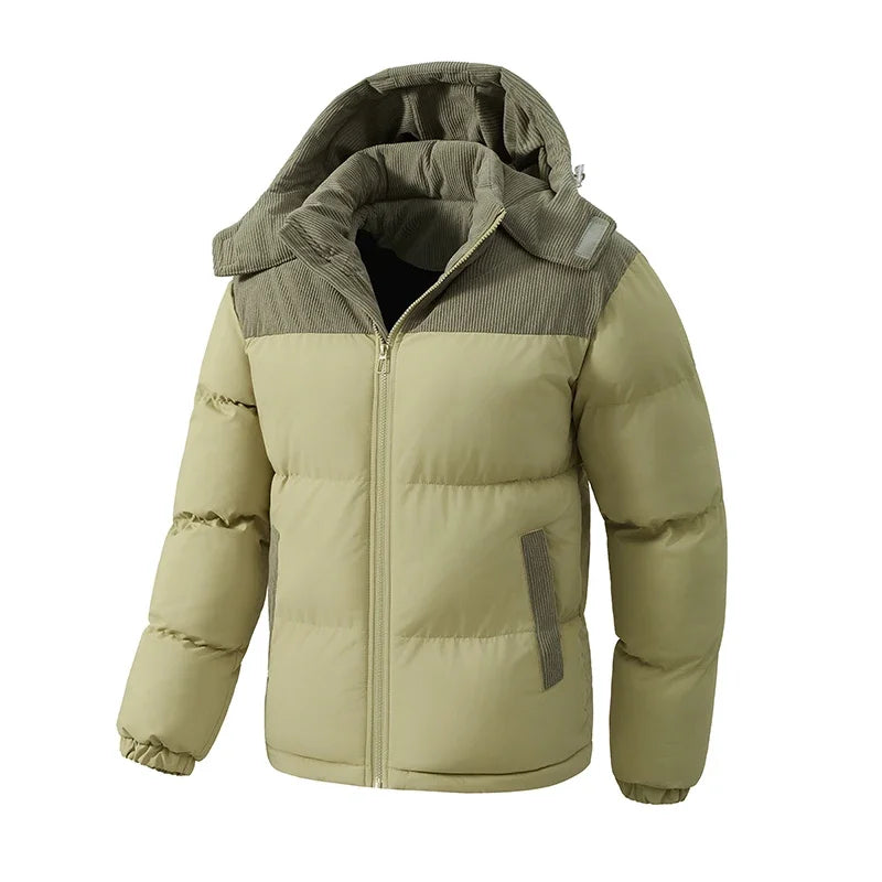 The Chiswick Men's Contrast Panel Puffer Jacket