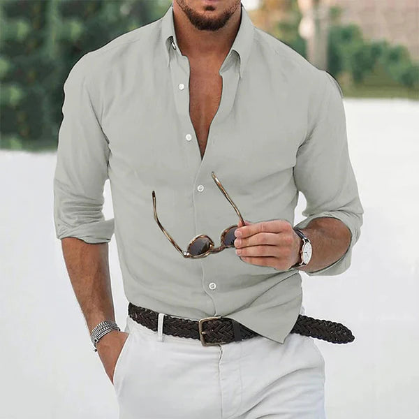The Gubbio Men's Tailored Smart Casual Button Down Shirt