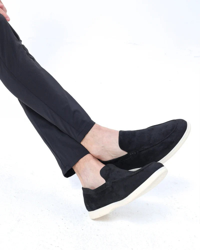 The Southampton Mens' Classic Slip On Suede Loafers