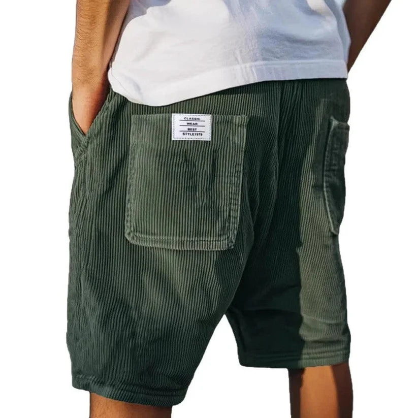 The Destin Men's Corduroy Drawstring Shorts