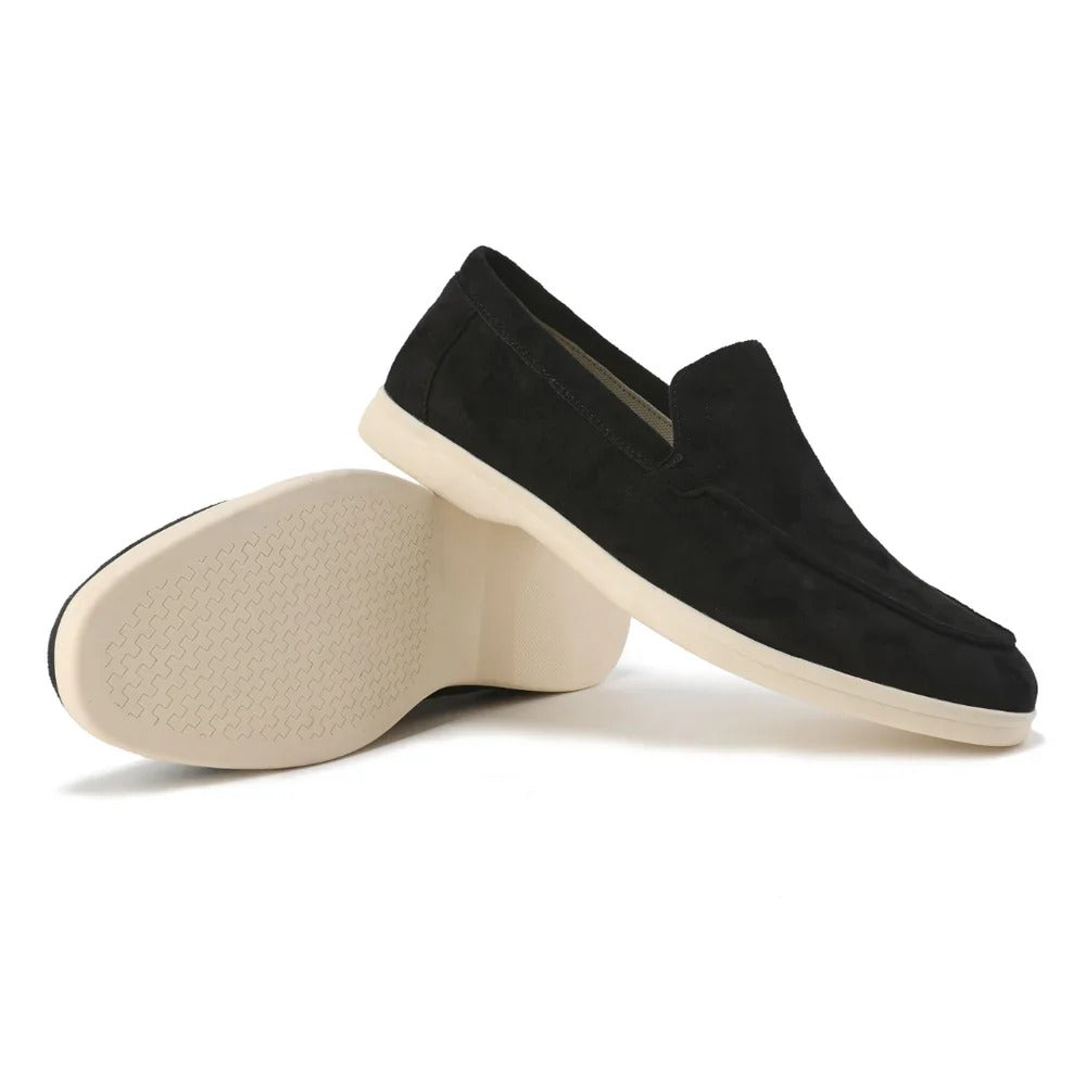 The Southampton Mens' Classic Slip On Suede Loafers