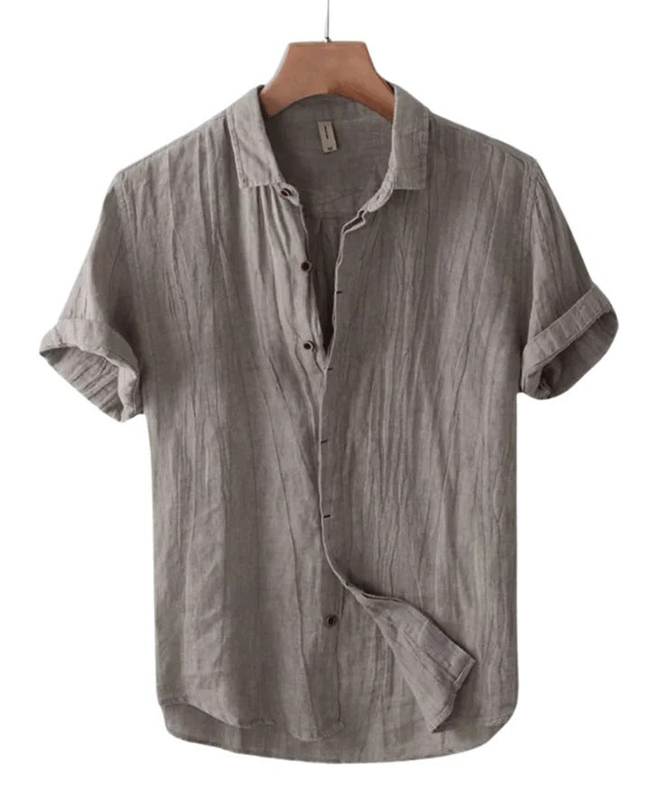 The Big Sur Men’s Lightweight Short Sleeve Button Up Shirt