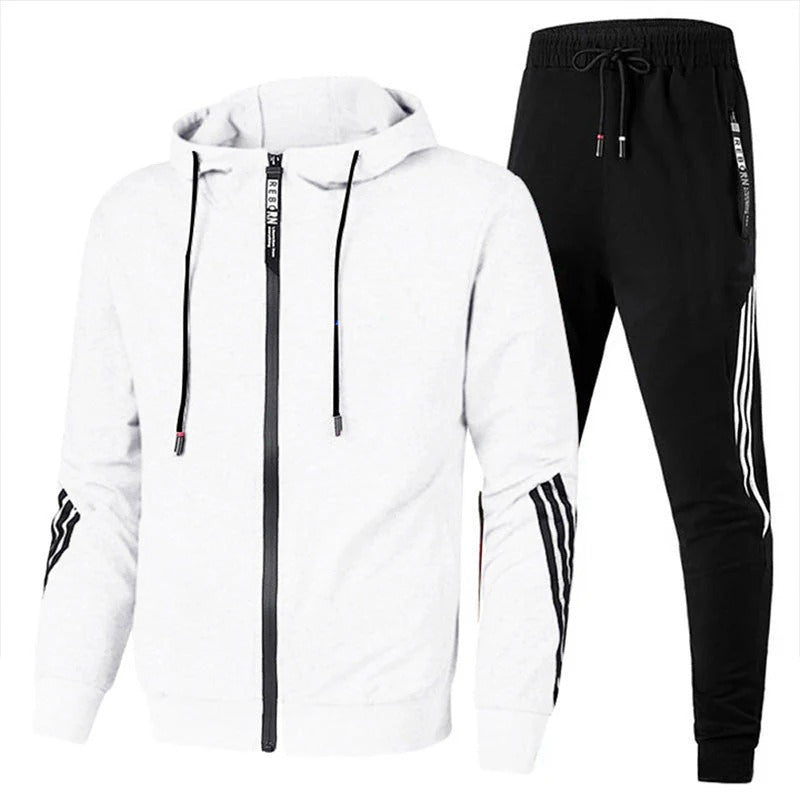 The Livermore Men's Zip Up Hoodie & Jogger Tracksuit Set