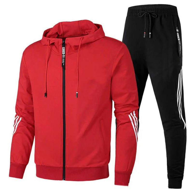 The Livermore Men's Zip Up Hoodie & Jogger Tracksuit Set