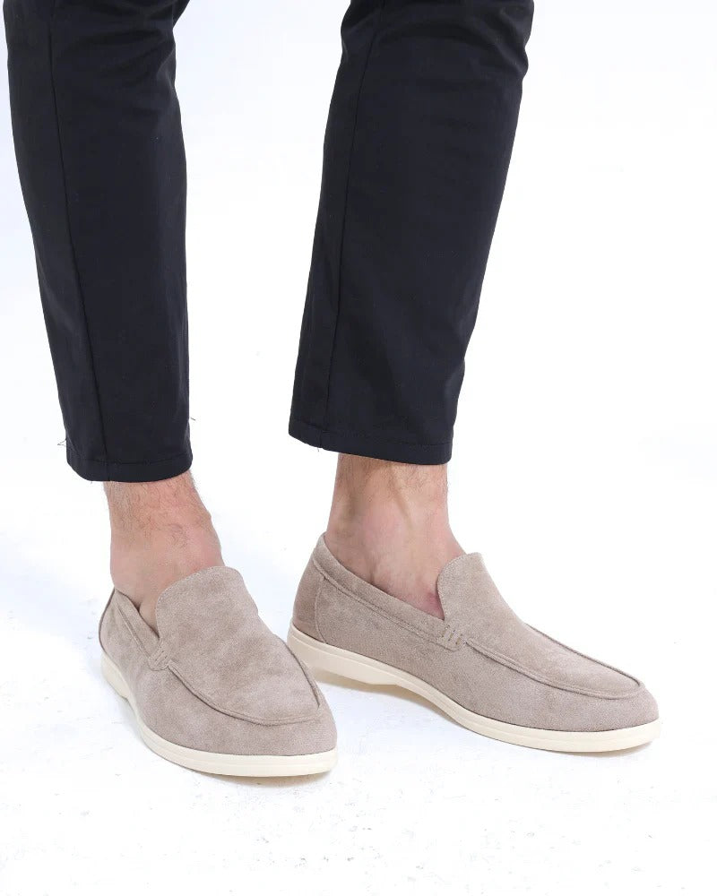 The Southampton Mens' Classic Slip On Suede Loafers