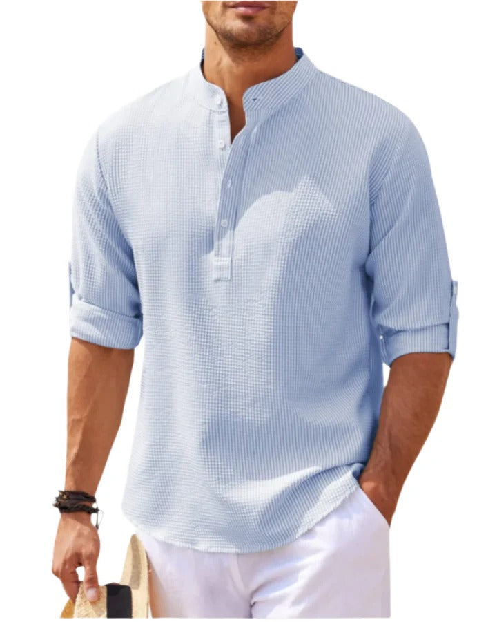 The Malcesine Men's Half Sleeve Collar Polo Shirt