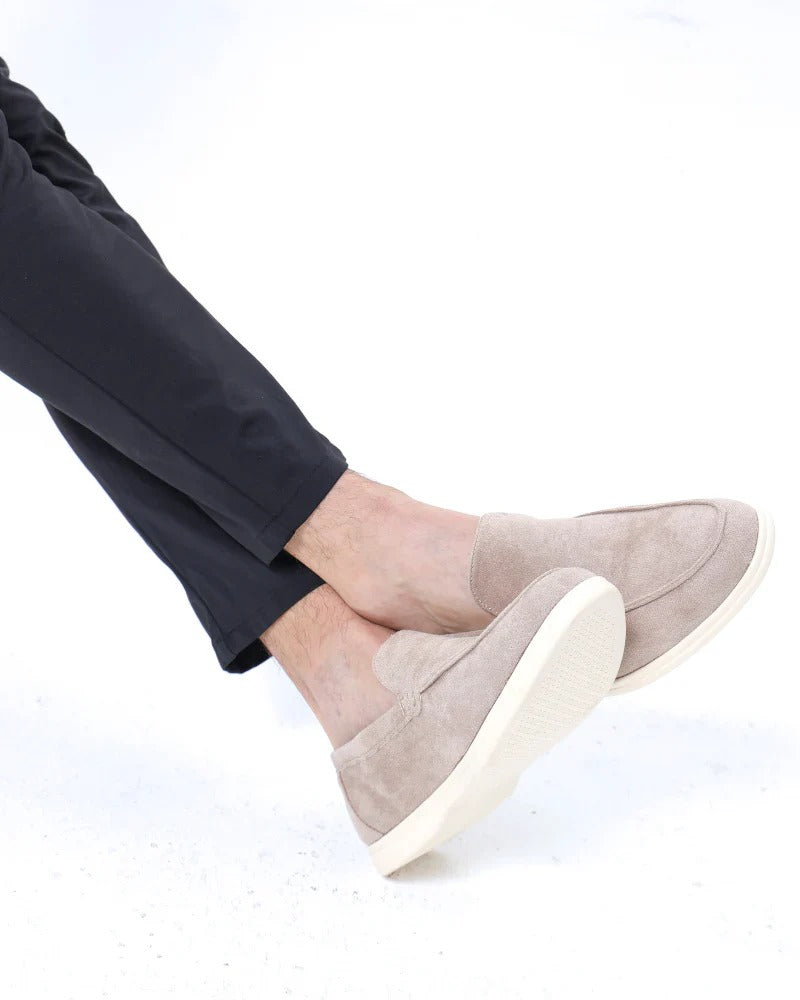 The Southampton Mens' Classic Slip On Suede Loafers