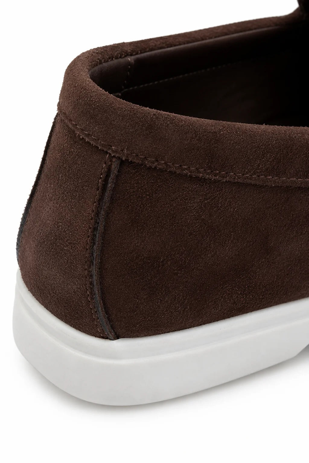 The Sheridan Men's Lightweight Slip On Suede Loafers - Brown