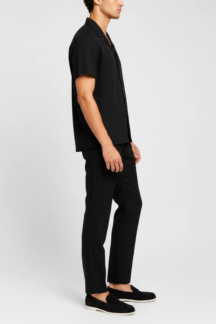 The Merano Men's Smart Casual Linen Shirt & Trousers Set