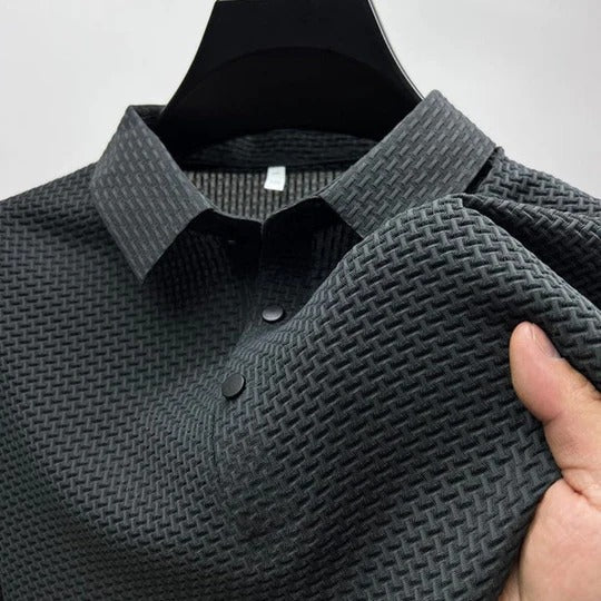 The Verbania Men's Trendy Knit Polo Shirt