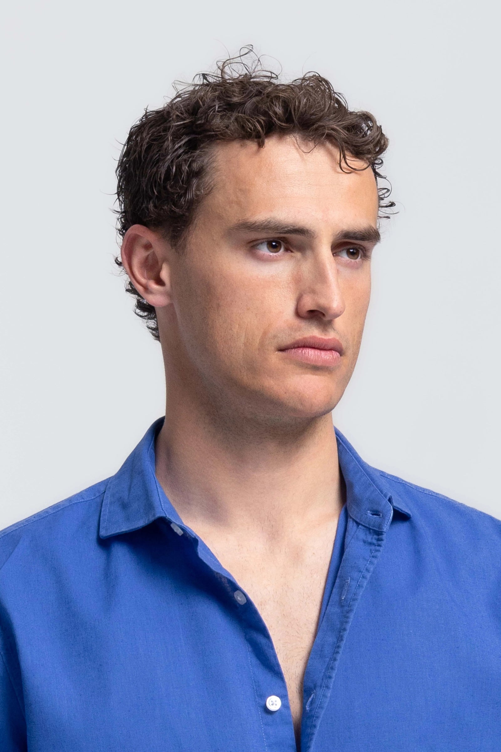 The Ravello Men's Premium Linen Button Down Shirt
