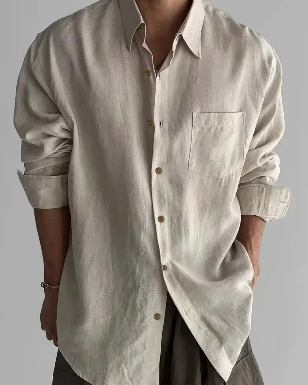 The Calabasas Men’s Lightweight Relaxed Fit Summer Shirt