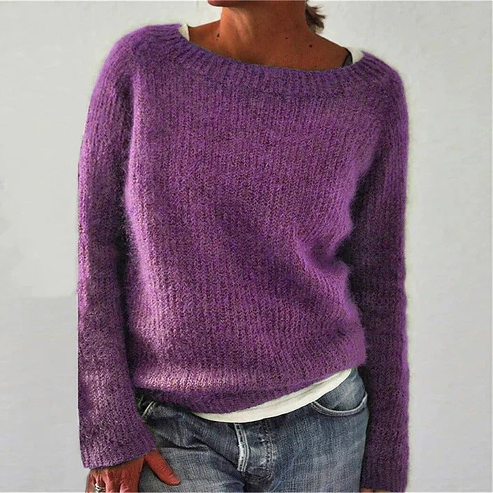 Women's Relaxed Fit Classic Knit Jumpers
