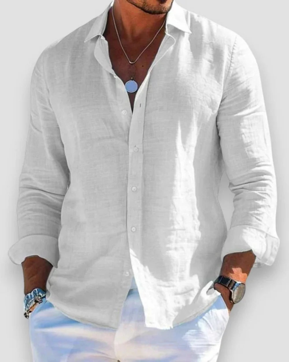 The Montecito Men’s Breathable Summer Shirt