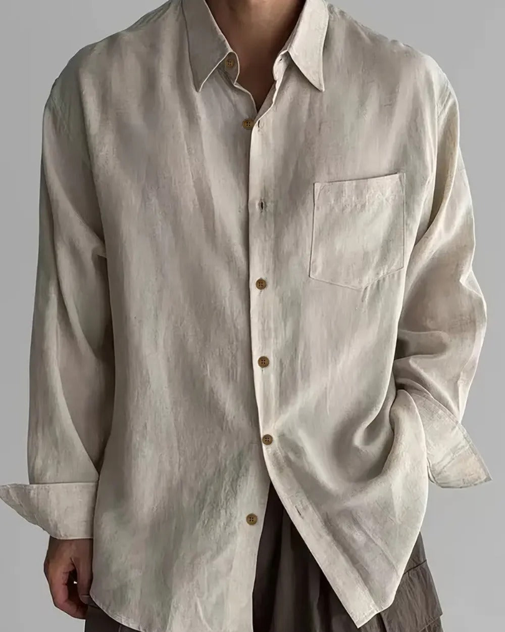 The Calabasas Men’s Lightweight Relaxed Fit Summer Shirt