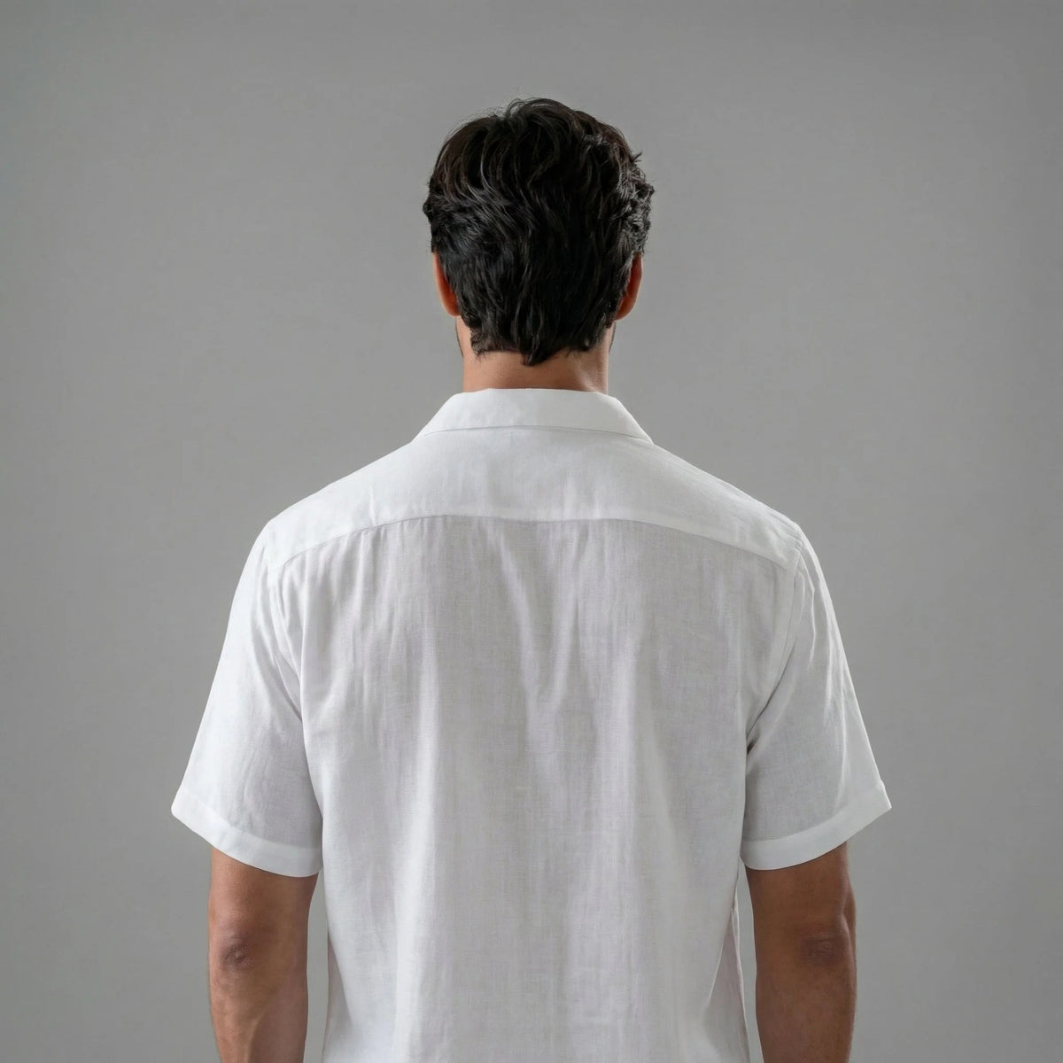 The Perugia Men's Casual Linen Shirt & Shorts Summer Set