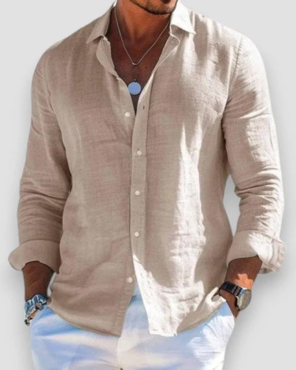 The Jupiter Men’s Relaxed Fit Summer Shirt
