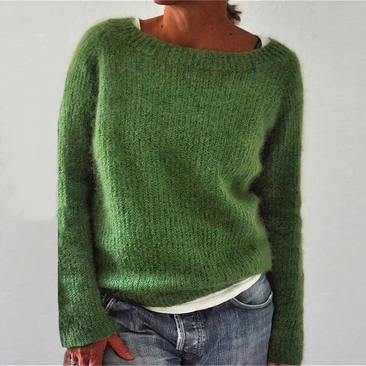Women's Relaxed Fit Classic Knit Jumpers