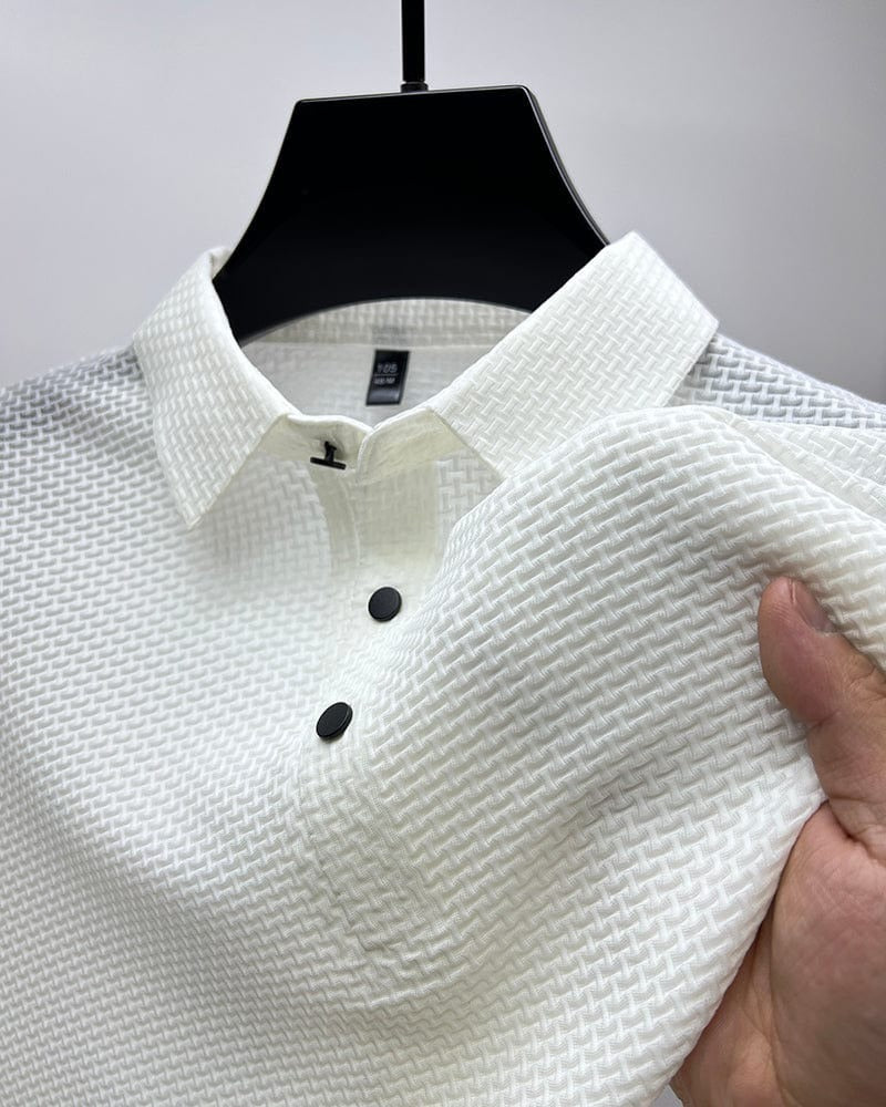 The Camogli Men's Smart Knit Polo Shirt