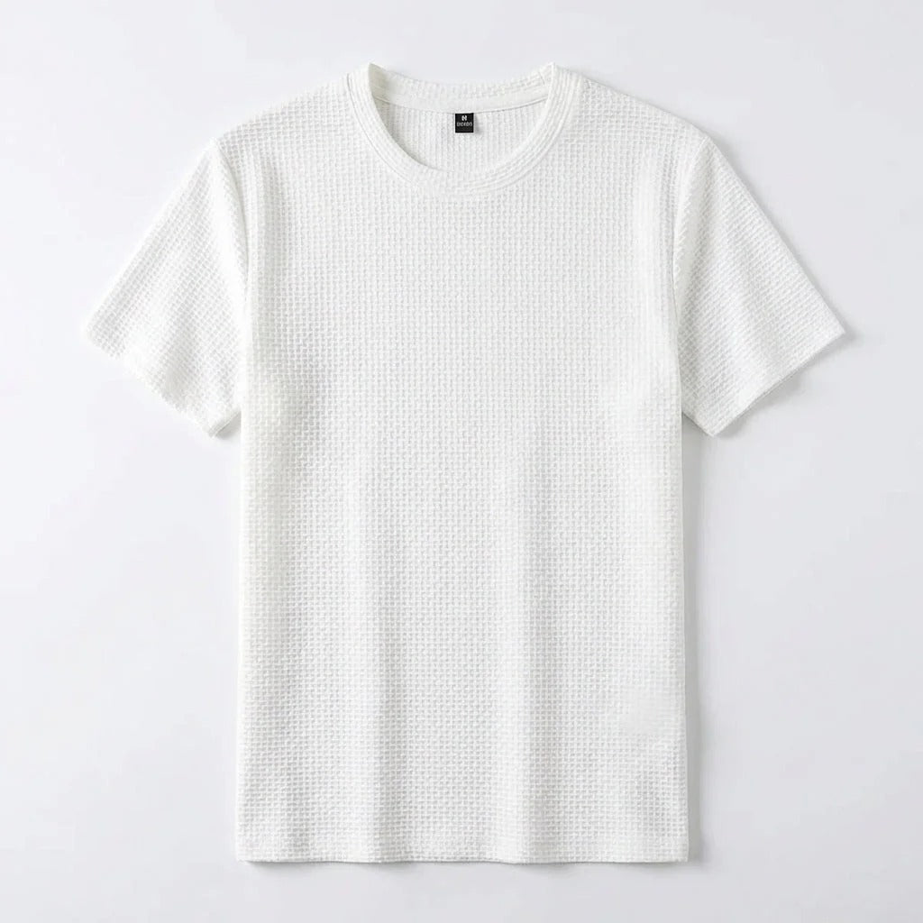 The Rapallo Men's Smart Knit Crew Neck T Shirt