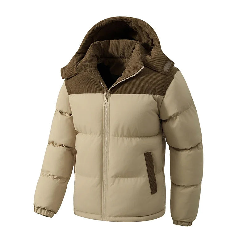 The Chiswick Men's Contrast Panel Puffer Jacket