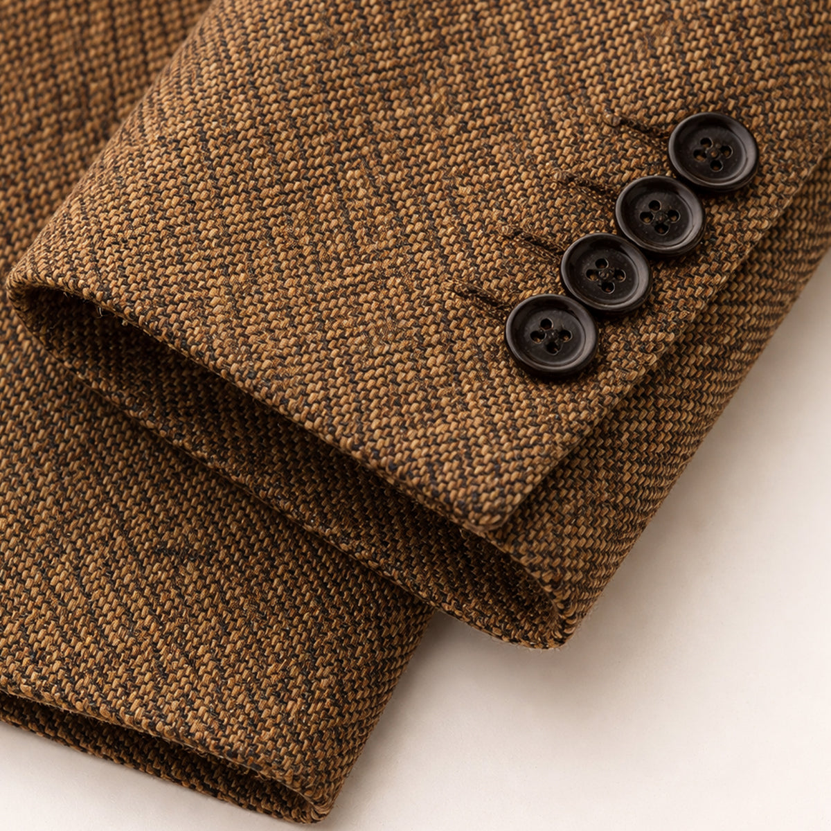 The Jefferson Men’s Classic Herringbone Tweed Blazer