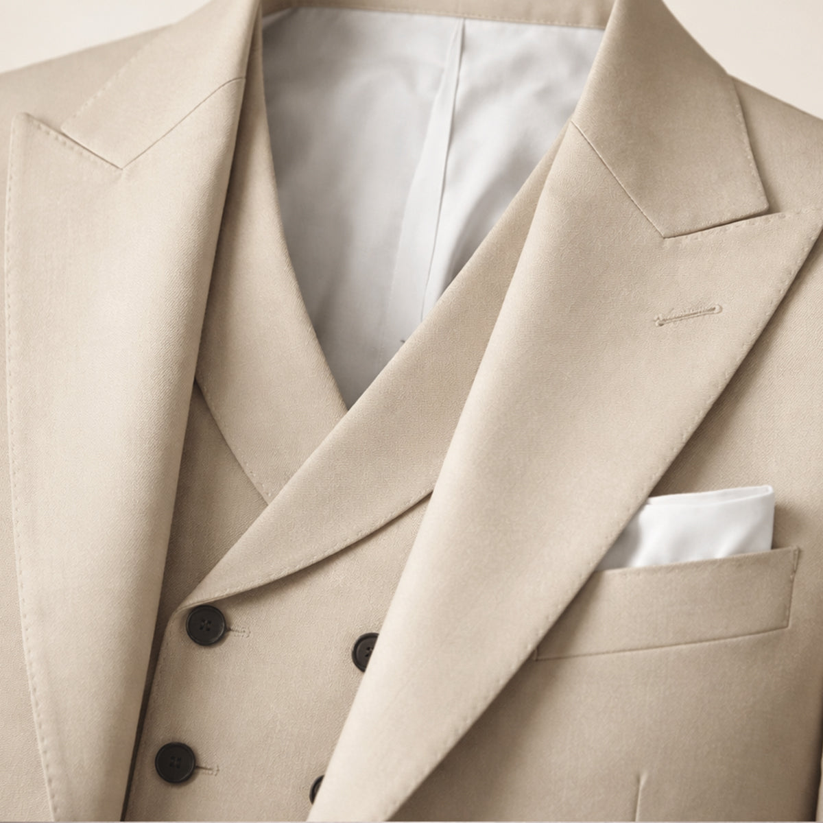 The Arenzano Men’s 3 Piece Suit – Slim Fit Elegant Wedding & Dinner Suit Set