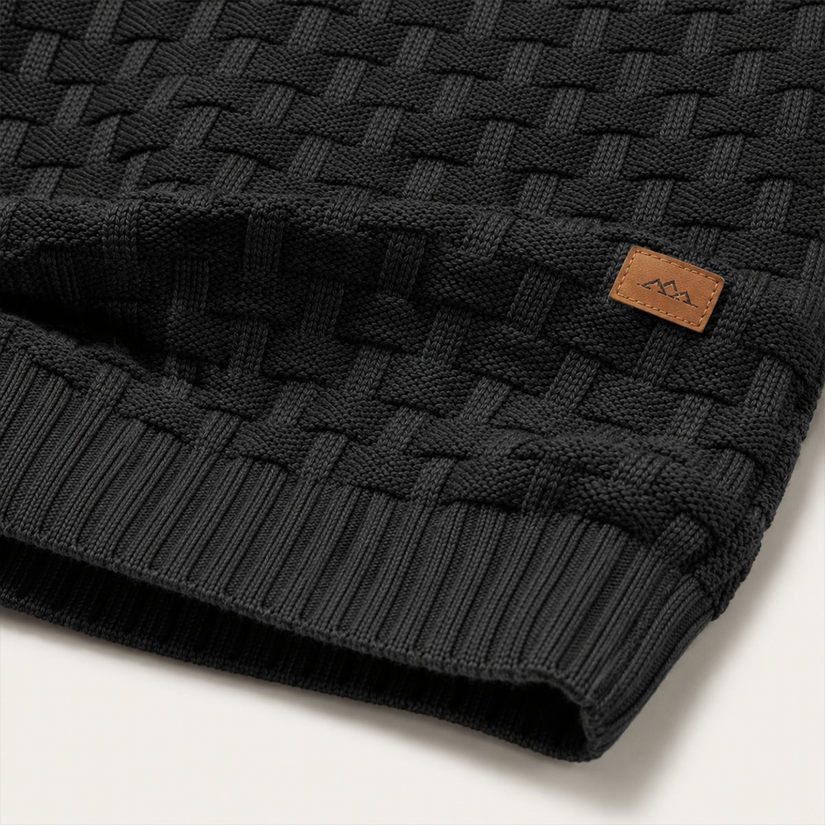 The Stirling Men's Textured Knit Winter Jumper