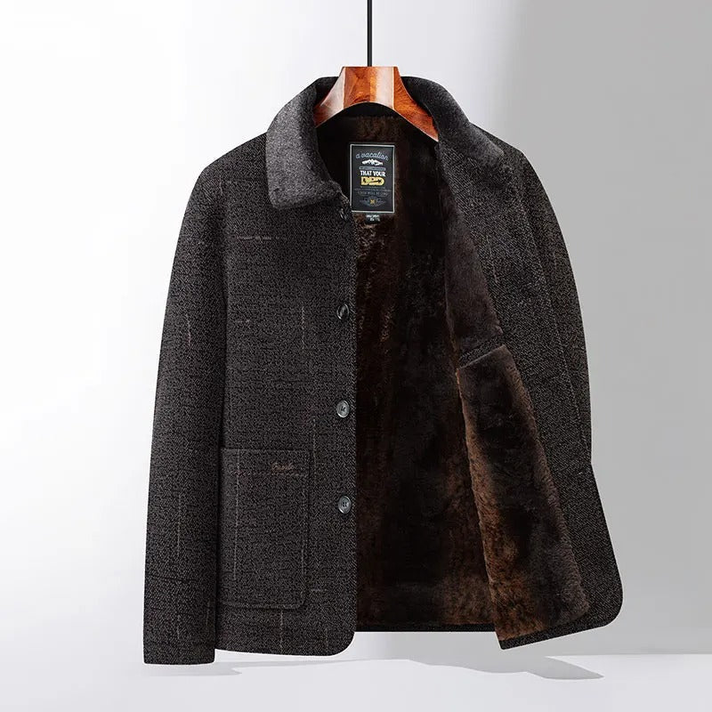 The Clerkenwell Men's Fleece Lined Winter Jacket