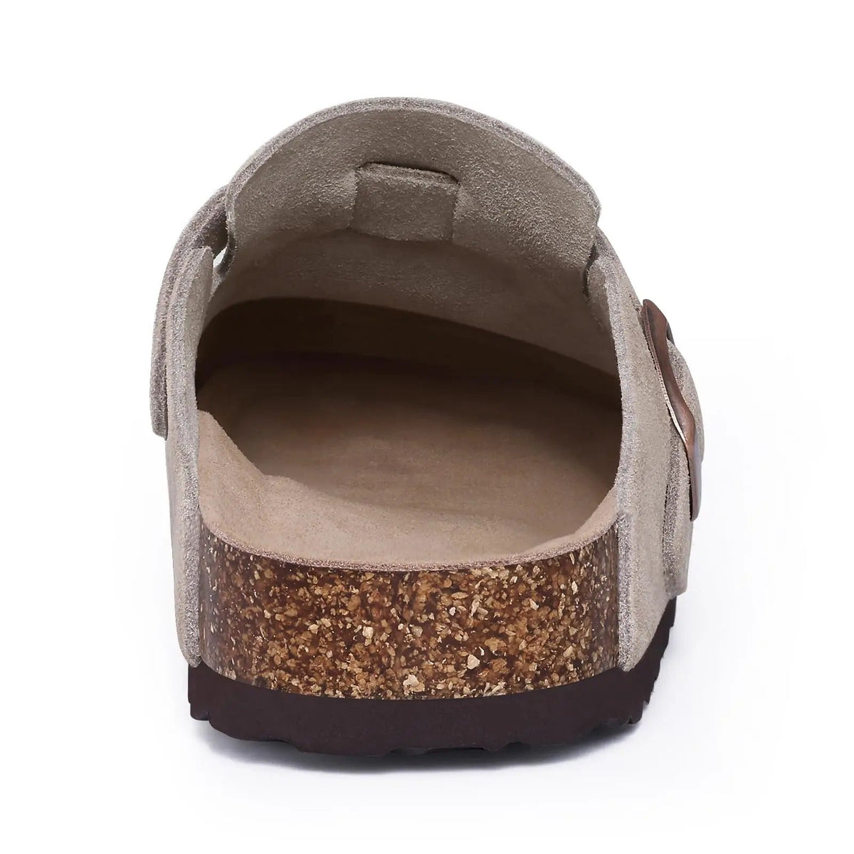 The Angel Men's Suede Buckle Comfort Clogs