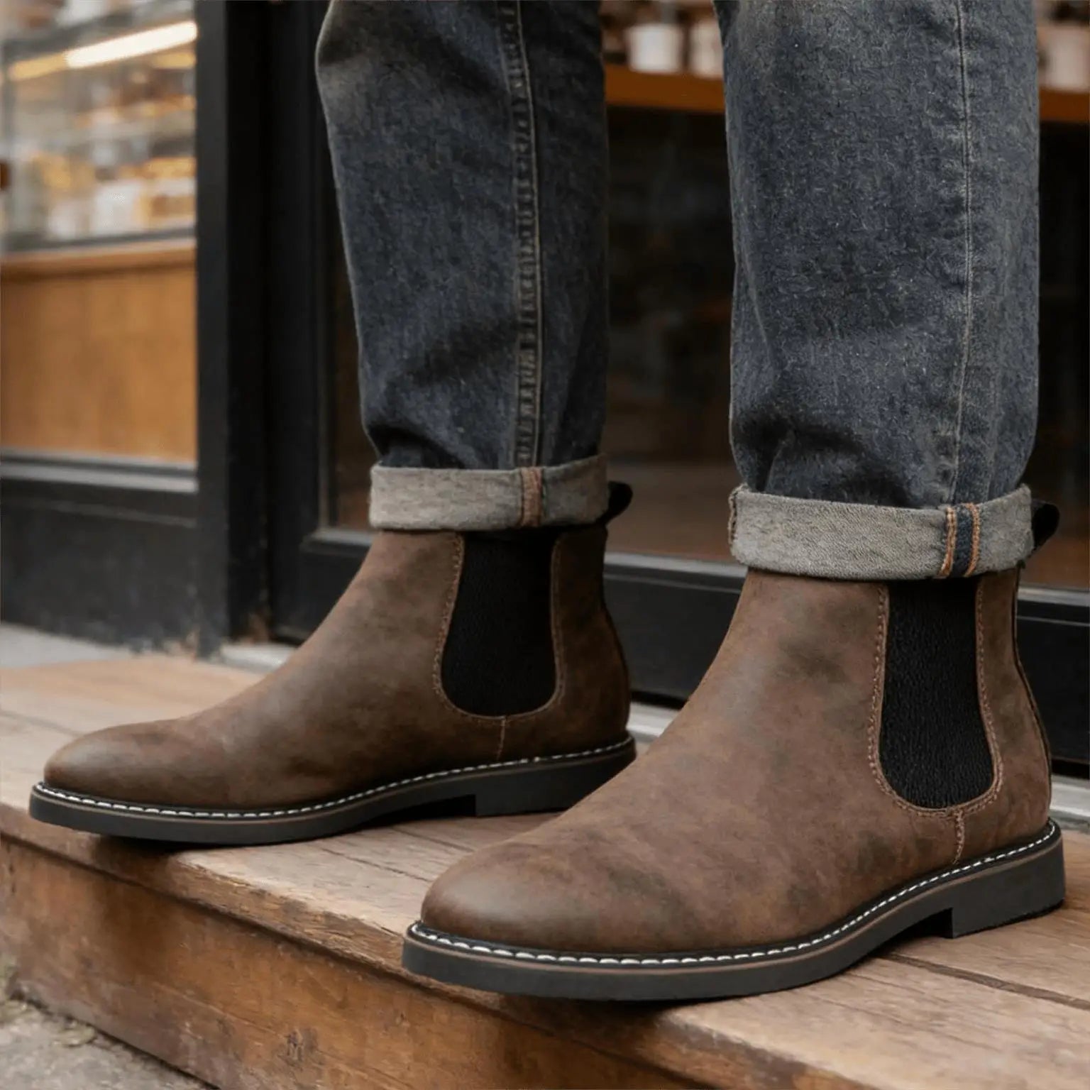 The Wandsworth Men's Suede Chelsea Boots