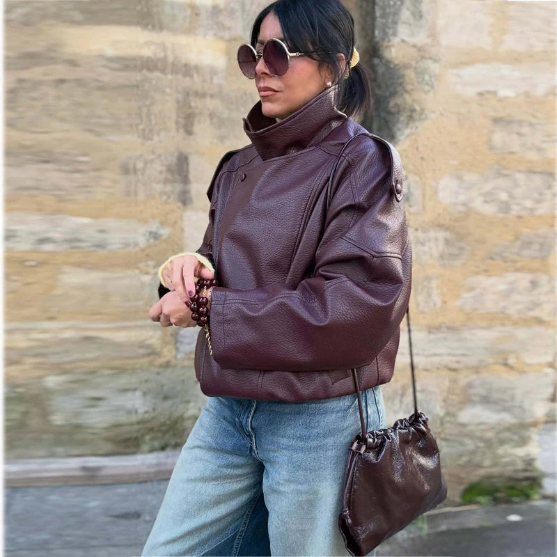 Women's Bomber Jacket – Cropped Trendy Jacket