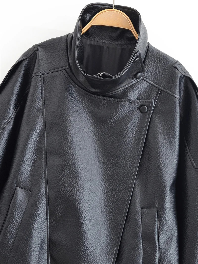 Women's Bomber Jacket – Classic High Collar Jacket